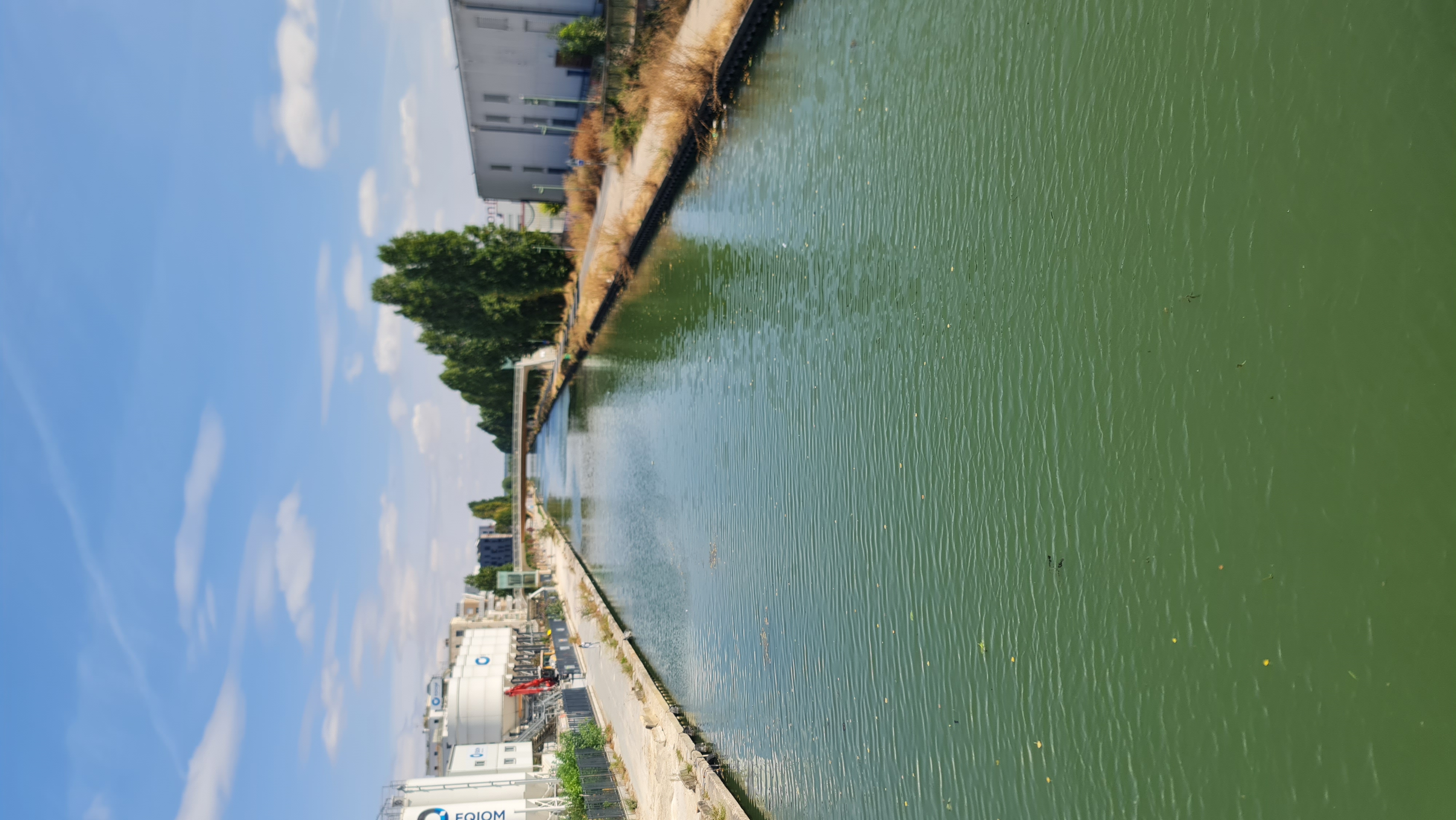 Le canal de l'Ourcq