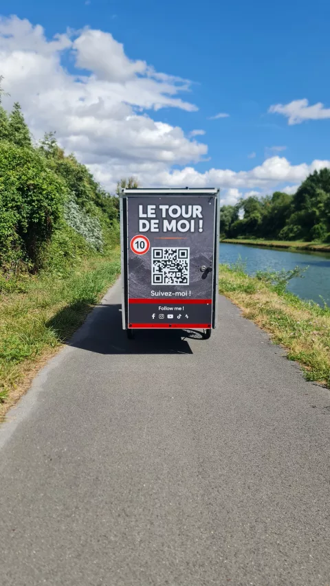 Sur la route.
