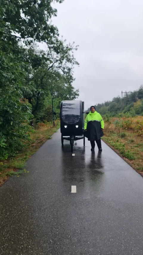 The weather isn’t great, but I’m still moving forward.