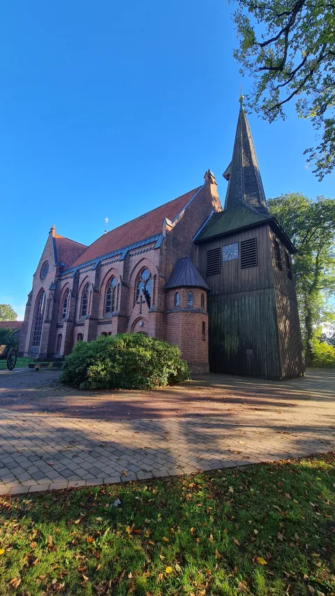 Magnificent Gothic brick church